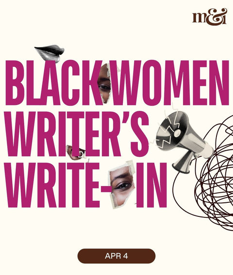 midnight & indigo celebrates Black women writers every day! Our monthly Black women writer Write-ins are a way to build community, write, and even share (only if you wish to) with other  Black women writers.