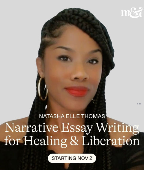 This online writing class offers a creative and sacred space for Black women writers to explore and harness the power of narrative essay writing as ritual, as a transformative and healing practice.