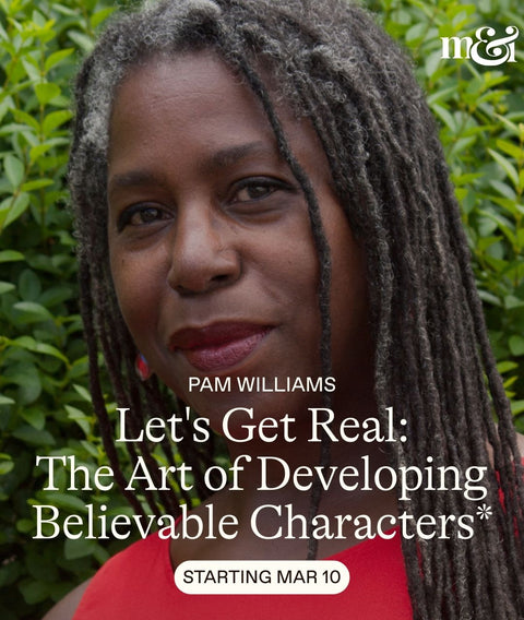This writing class for Black women writers will explore how to create tell-tale traits for your characters, so that they feel real and relatable. And readers will want to journey alongside them right to the very end.
