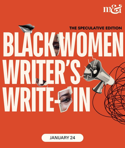 Our new Black women writers Write-ins focused on speculative fiction are a way to build community, write, and even share (only if you wish to) with other creatives.